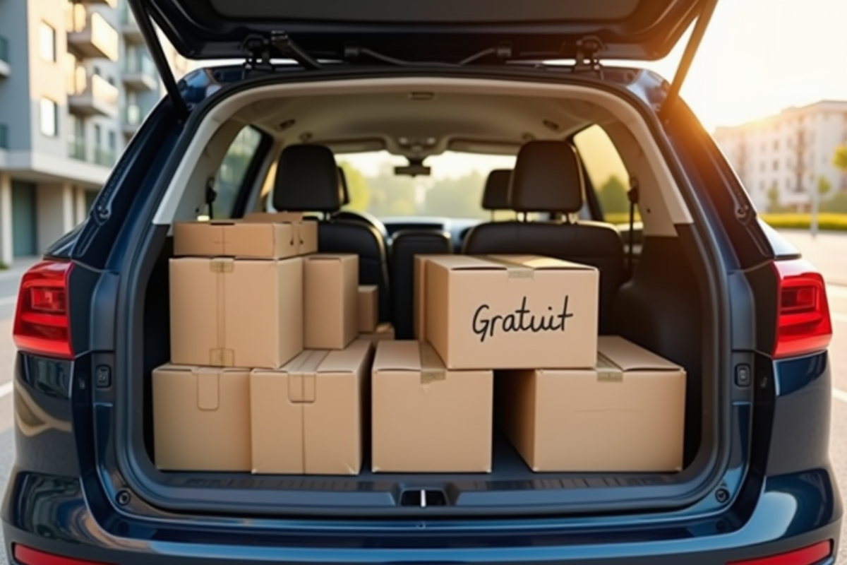 déménagement cartons